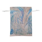 Convoluted patterns Lightweight Drawstring Pouch (S) Front