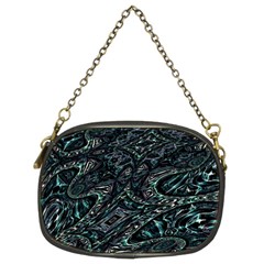 Emerald Distortion Chain Purse (two Sides) by MRNStudios