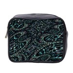 Emerald Distortion Mini Toiletries Bag (Two Sides) Front