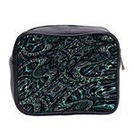 Emerald Distortion Mini Toiletries Bag (Two Sides) Back