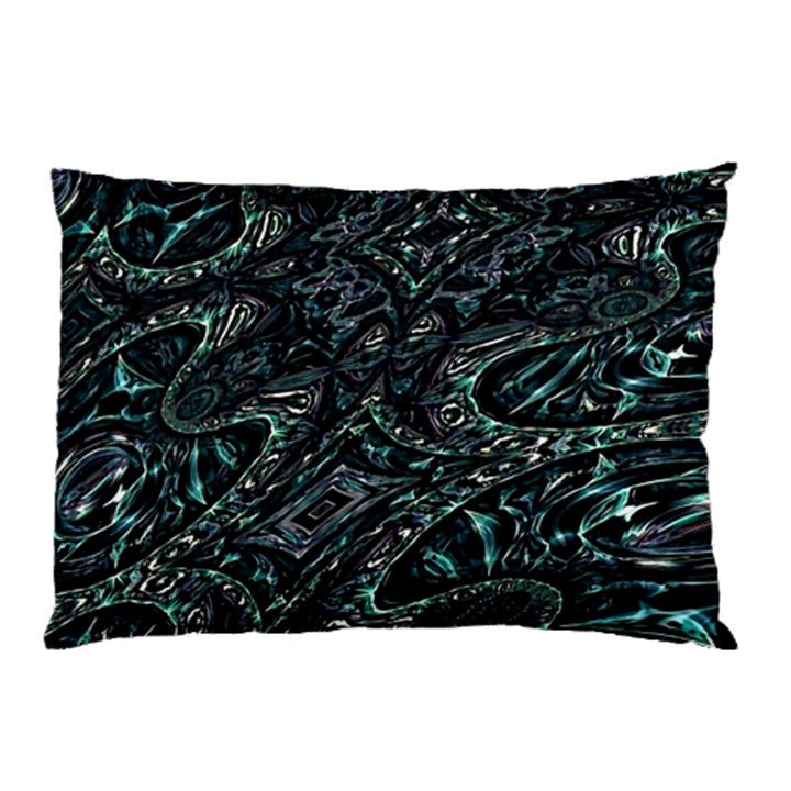 Emerald Distortion Pillow Case (Two Sides)