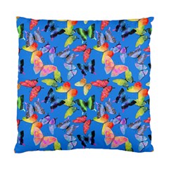 Bright Butterflies Circle In The Air Standard Cushion Case (two Sides) by SychEva