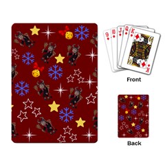 Krampus Kawaii Red Playing Cards Single Design (rectangle) by NerdySparkleGoth