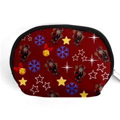 Krampus Kawaii Red Accessory Pouch (medium)