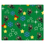 Krampus Kawaii Green Double Sided Flano Blanket (Small)  50 x40  Blanket Front