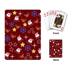 Santa Red Playing Cards Single Design (rectangle) by NerdySparkleGoth