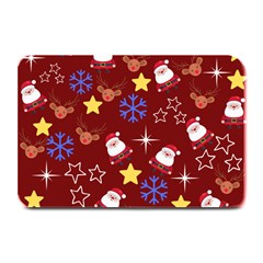 Santa Red Plate Mats by NerdySparkleGoth