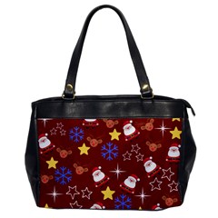 Santa Red Oversize Office Handbag