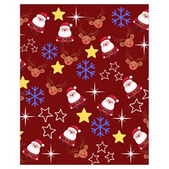 Santa Red Drawstring Bag (small)