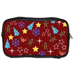 Gingy Red Toiletries Bag (two Sides)