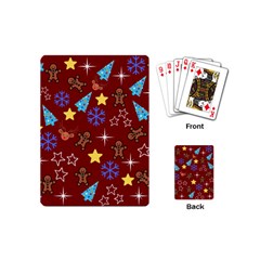 Gingy Red Playing Cards Single Design (mini) by NerdySparkleGoth