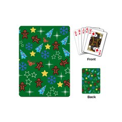 Gingy Green Playing Cards Single Design (mini) by NerdySparkleGoth