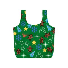 Gingy Green Full Print Recycle Bag (s) by NerdySparkleGoth