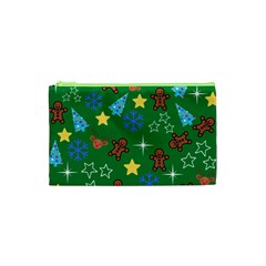 Gingy Green Cosmetic Bag (xs) by NerdySparkleGoth