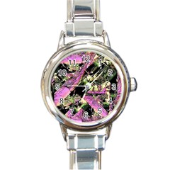 Paintball Nasty Round Italian Charm Watch by MRNStudios