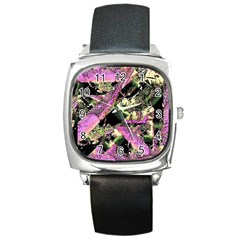 Paintball Nasty Square Metal Watch by MRNStudios