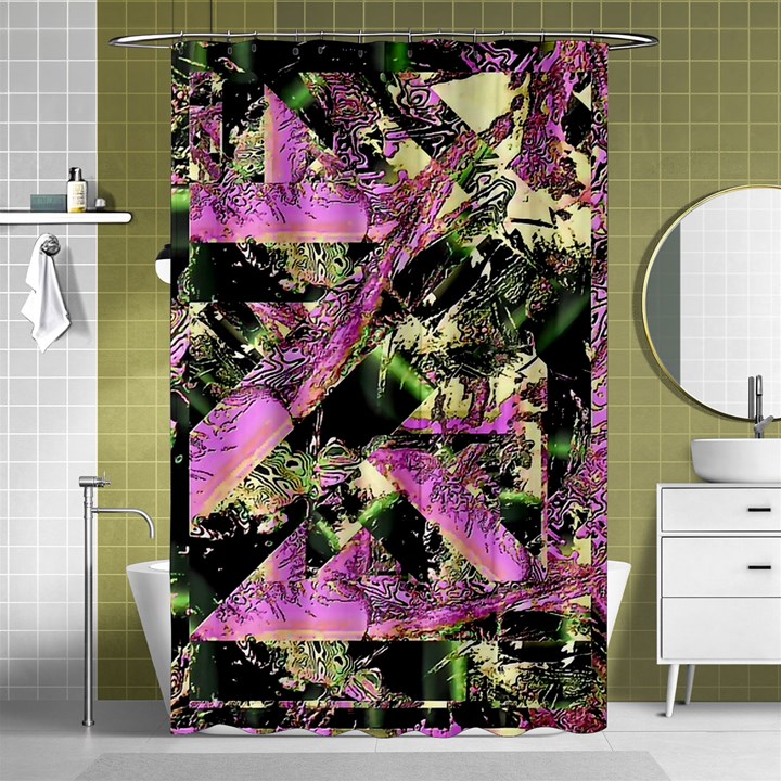 Paintball Nasty Shower Curtain 48  x 72  (Small) 