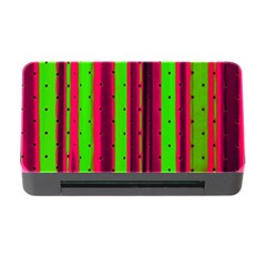 Warped Stripy Dots Memory Card Reader With Cf by essentialimage365