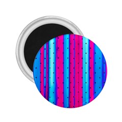 Warped Stripy Dots 2 25  Magnets by essentialimage365