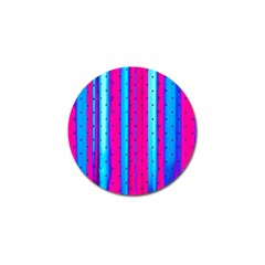 Warped Stripy Dots Golf Ball Marker by essentialimage365