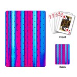 Warped Stripy Dots Playing Cards Single Design (Rectangle) Back