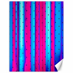 Warped Stripy Dots Canvas 12  X 16  by essentialimage365