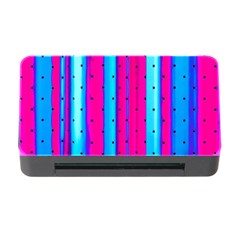 Warped Stripy Dots Memory Card Reader With Cf by essentialimage365