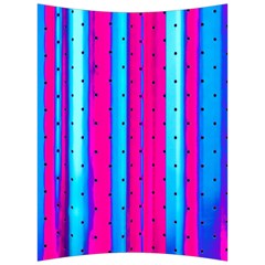 Warped Stripy Dots Back Support Cushion by essentialimage365