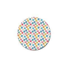 Multicolored Sweet Donuts Golf Ball Marker (4 Pack) by SychEva