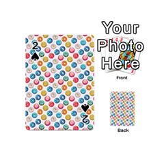 Multicolored Sweet Donuts Playing Cards 54 Designs (mini) by SychEva