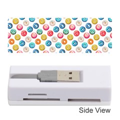 Multicolored Sweet Donuts Memory Card Reader (stick) by SychEva