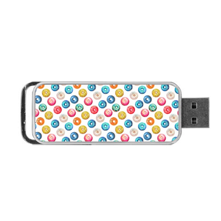 Multicolored Sweet Donuts Portable USB Flash (Two Sides)