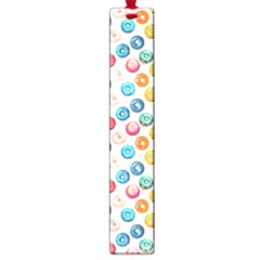 Multicolored Sweet Donuts Large Book Marks by SychEva