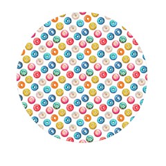 Multicolored Sweet Donuts Mini Round Pill Box (pack Of 3) by SychEva