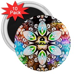 375 Chroma Digital Art Custom 3  Magnets (10 Pack) 