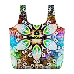 375 Chroma Digital Art Custom Full Print Recycle Bag (l)