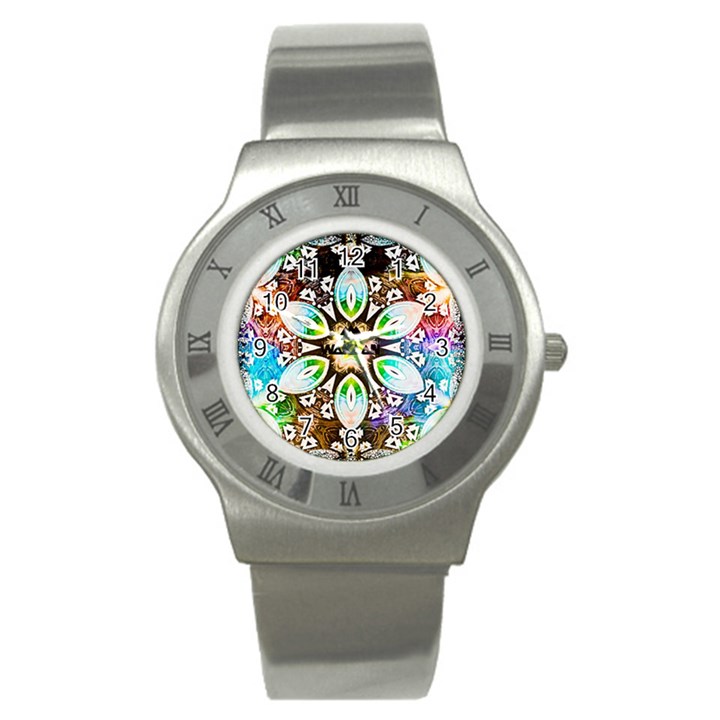 375 Chroma Digital Art Custom Stainless Steel Watch