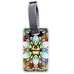 375 Chroma Digital Art Custom Luggage Tag (one Side) by Drippycreamart