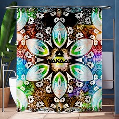 375 Chroma Digital Art Custom Shower Curtain 60  X 72  (medium)  by Drippycreamart