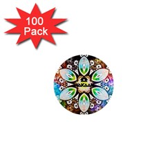 375 Chroma Digital Art Custom 1  Mini Magnets (100 Pack) 