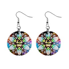 375 Chroma Digital Art Custom Mini Button Earrings