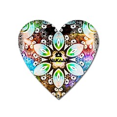 375 Chroma Digital Art Custom Heart Magnet