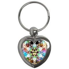 375 Chroma Digital Art Custom Key Chain (heart) by Drippycreamart