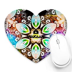 375 Chroma Digital Art Custom Heart Mousepads by Drippycreamart