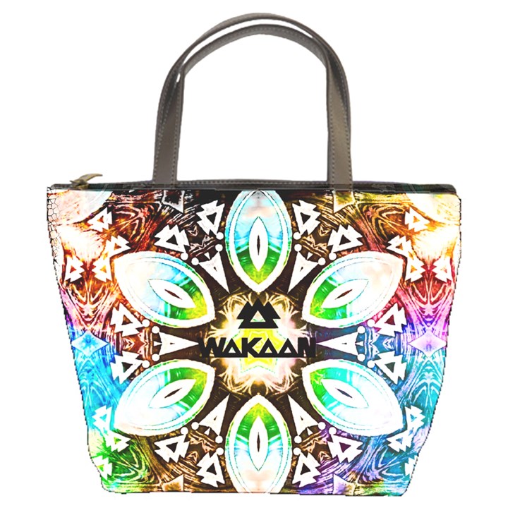 375 Chroma Digital Art Custom Bucket Bag