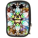 375 Chroma Digital Art Custom Compact Camera Leather Case Front