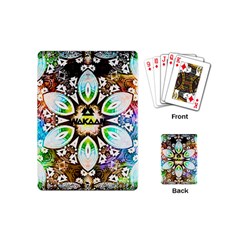 375 Chroma Digital Art Custom Playing Cards Single Design (mini) by Drippycreamart