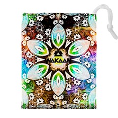 375 Chroma Digital Art Custom Drawstring Pouch (5xl) by Drippycreamart