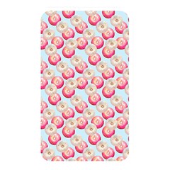 Pink And White Donuts On Blue Memory Card Reader (rectangular) by SychEva