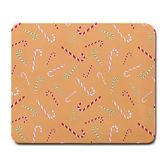 Sweet Christmas Candy Large Mousepads by SychEva